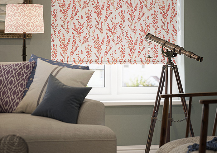 Willow Field, Burnt Orange - Twist&Fit Roller Blind - Image 5